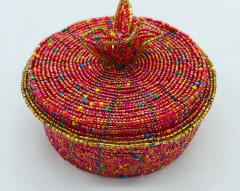 beaded jewelry box etsy