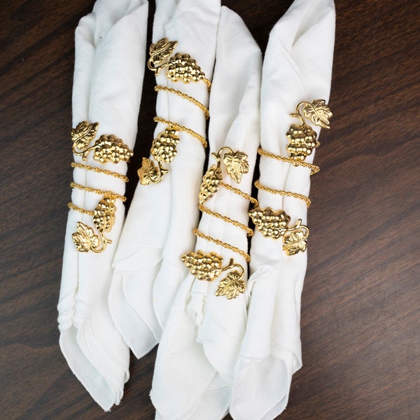 Wire Napkin Rings Etsy