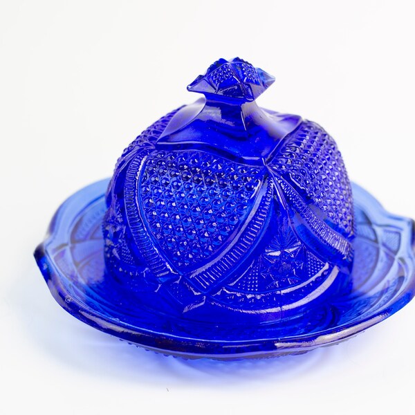 Glass Butter Dish Etsy