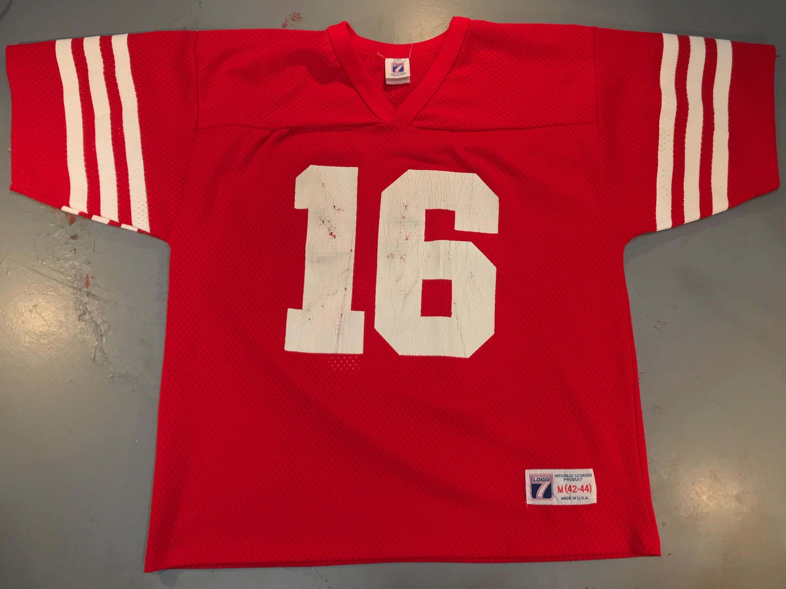 joe montana 49ers jersey