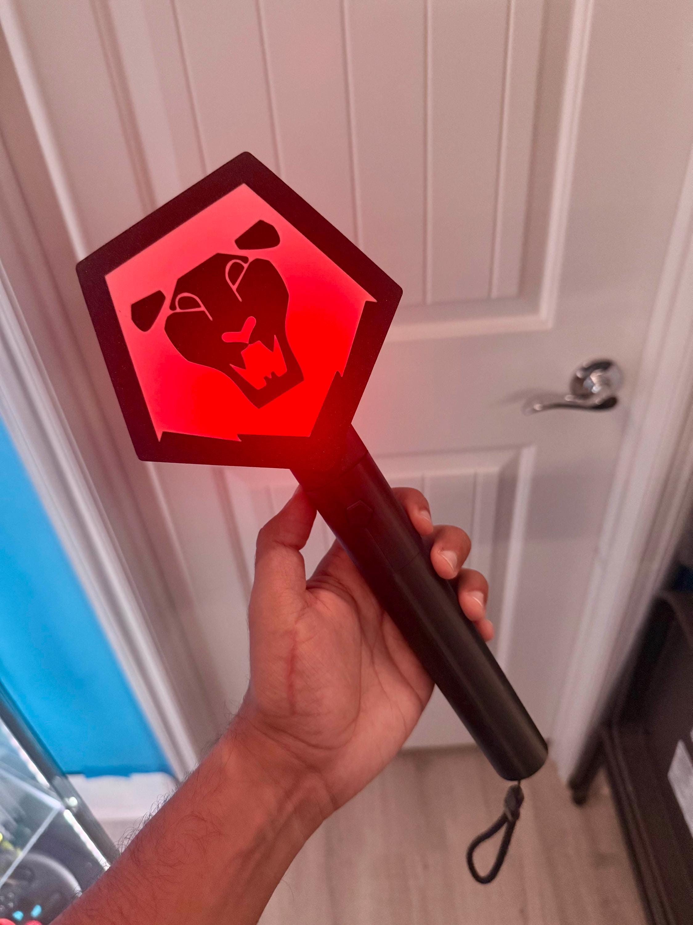 Saja Boys Light Stick | LED Multi-colour Lights | 3D Printed