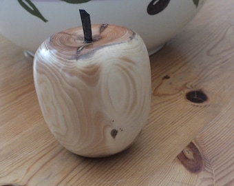 Novelty wooden apple
