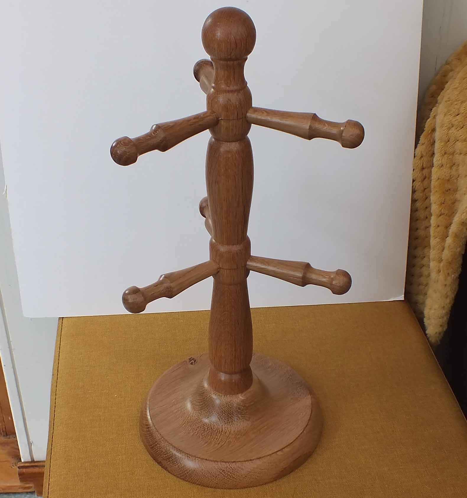 Oak mug tree new arrivals