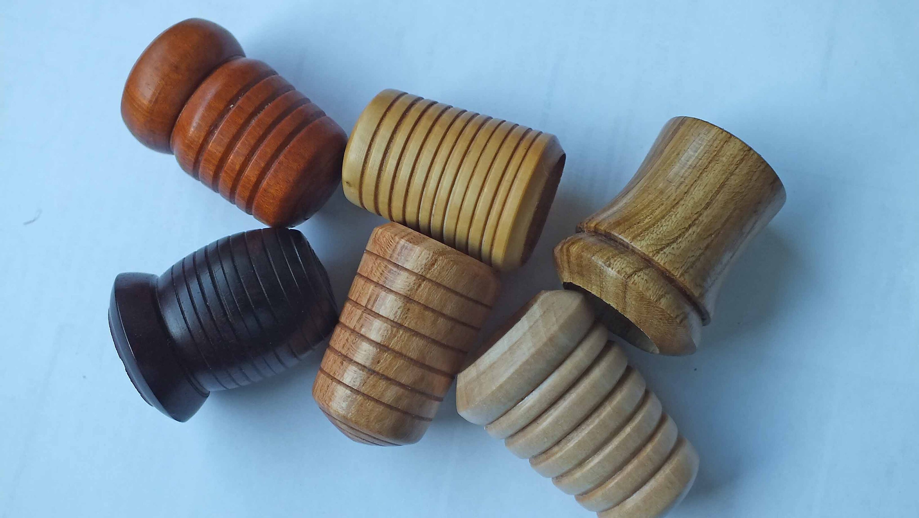 Wooden thimbles/ collectible/ exotic timbers