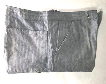 Vintage Men&#39;s Wabash 40&quot; Work Pants 1950s Carpenter Machinist Mechanic Studio Prop Mid Century Grunge