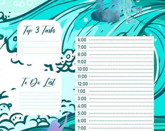 Planificador diario de sirena