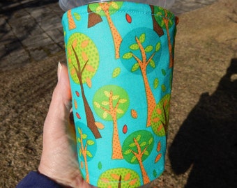 Trees Iced Coffee Cozy