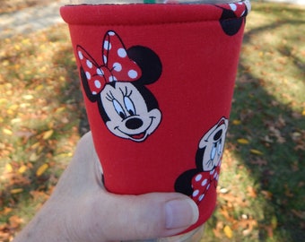 Cartoon Iced Coffee Cozy