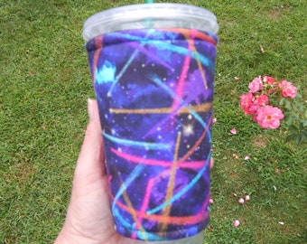 Shooting Star Iced Coffee Cozy