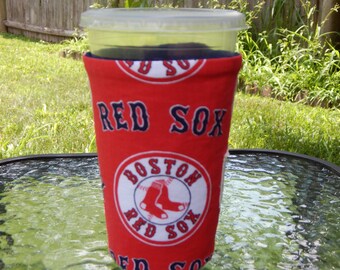 Red Sox Iced Coffee Cozy