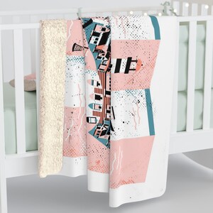 Amity Island geïllustreerde kaart - Sherpa Fleece deken afbeelding 4