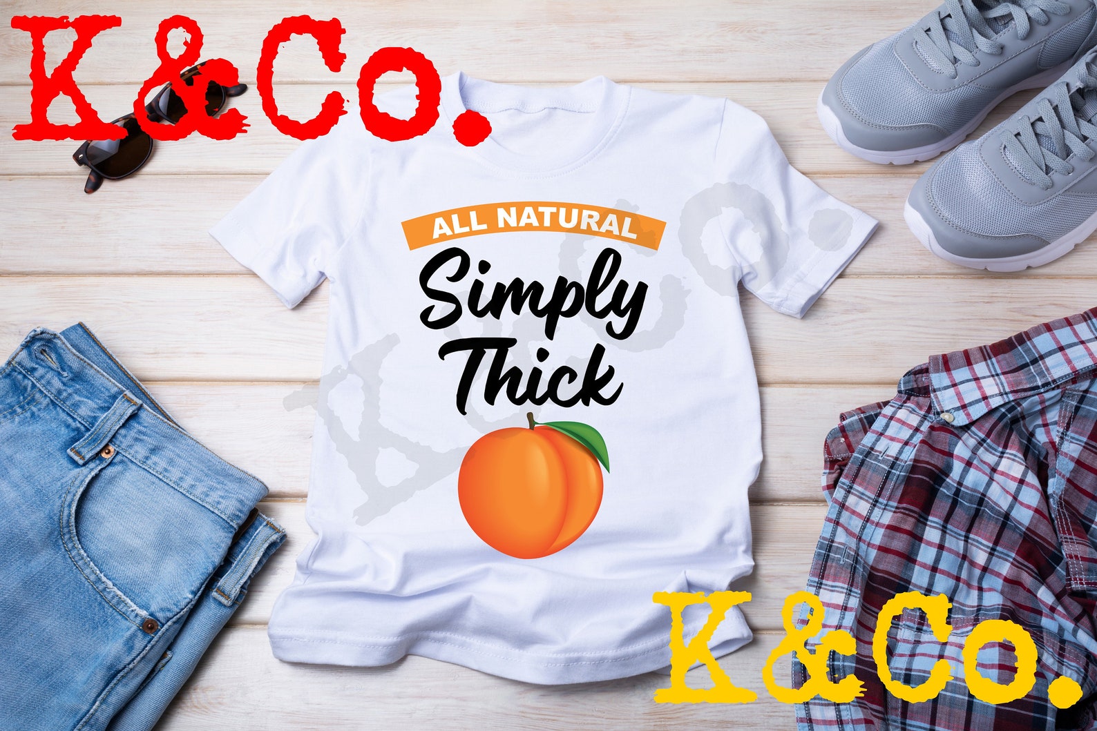 Simply Thick Svg Southern Thick Svg Home Grown Studio Etsy