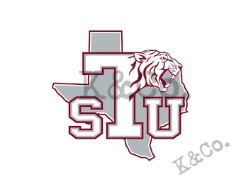 TSU met Texas-svg | TSU-alumna-svg | HBCU-svg | Texas | Studio gesneden bestand clipart voor Cricut Silhouette Brother svg, dxf, eps, png