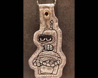 Bender "Bending" Rodriguez Keychain Cartoon Robot from the Future