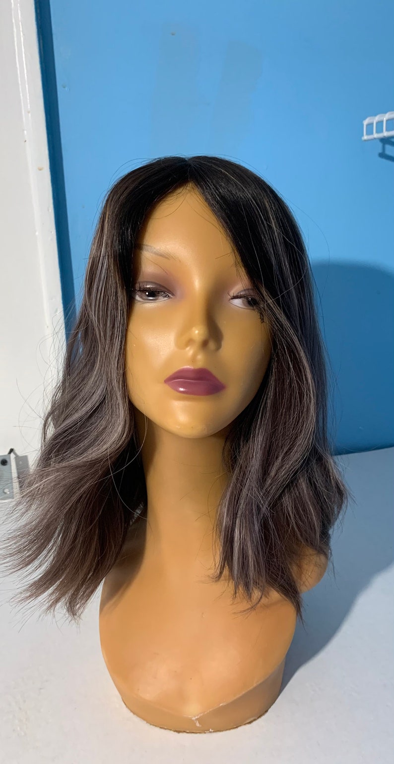 NEW European human hair Ahuva wigs sheitel kosher wig 16 inch Etsy