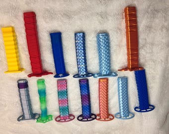Collapsible Samurai Sword Prop, Anime Inspired 3D Printed Fidget Toy