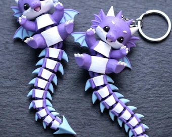 3D Printed Dragon Toy | Flexi Fidget Surprise Box, Kids Gift (Random)