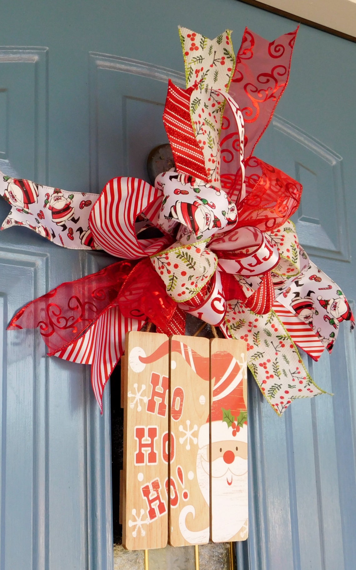 Pallet Santa Claus ho Ho Ho Christmas Door - Etsy