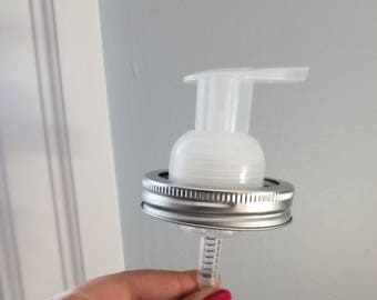 Mason Jar Foam Dispenser Top