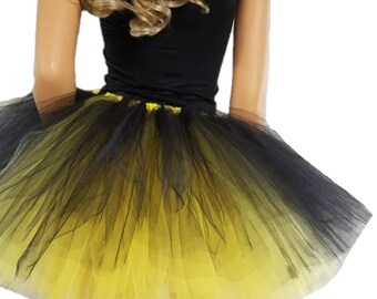 Bridesmaid skirt Ballerina skirt Adult tutu Navy blue tulle skirt tutu for women lined in black satin with a navy satin ribbon waist