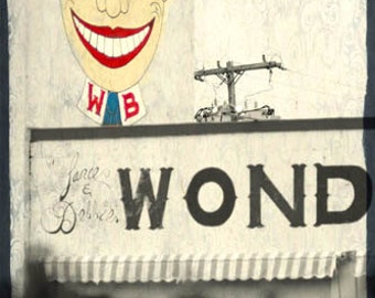 Asbury Park Boardwalk-print, Wonder Bar, fotografie New Jersey