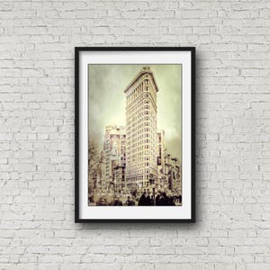 Flatiron building, 5th Avenue, architektonische Gestaltung, Wanddekoration, Wandgestaltung, Fotografie, Stadtlandschaft, Manhattan, NYC