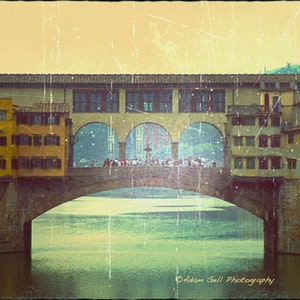 Ponte Vecchio, Italy Photography, Florence, firenze, Tuscany, Renaissance, Rustic,