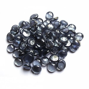 Grey Glass Pebbles Home Vases Wedding