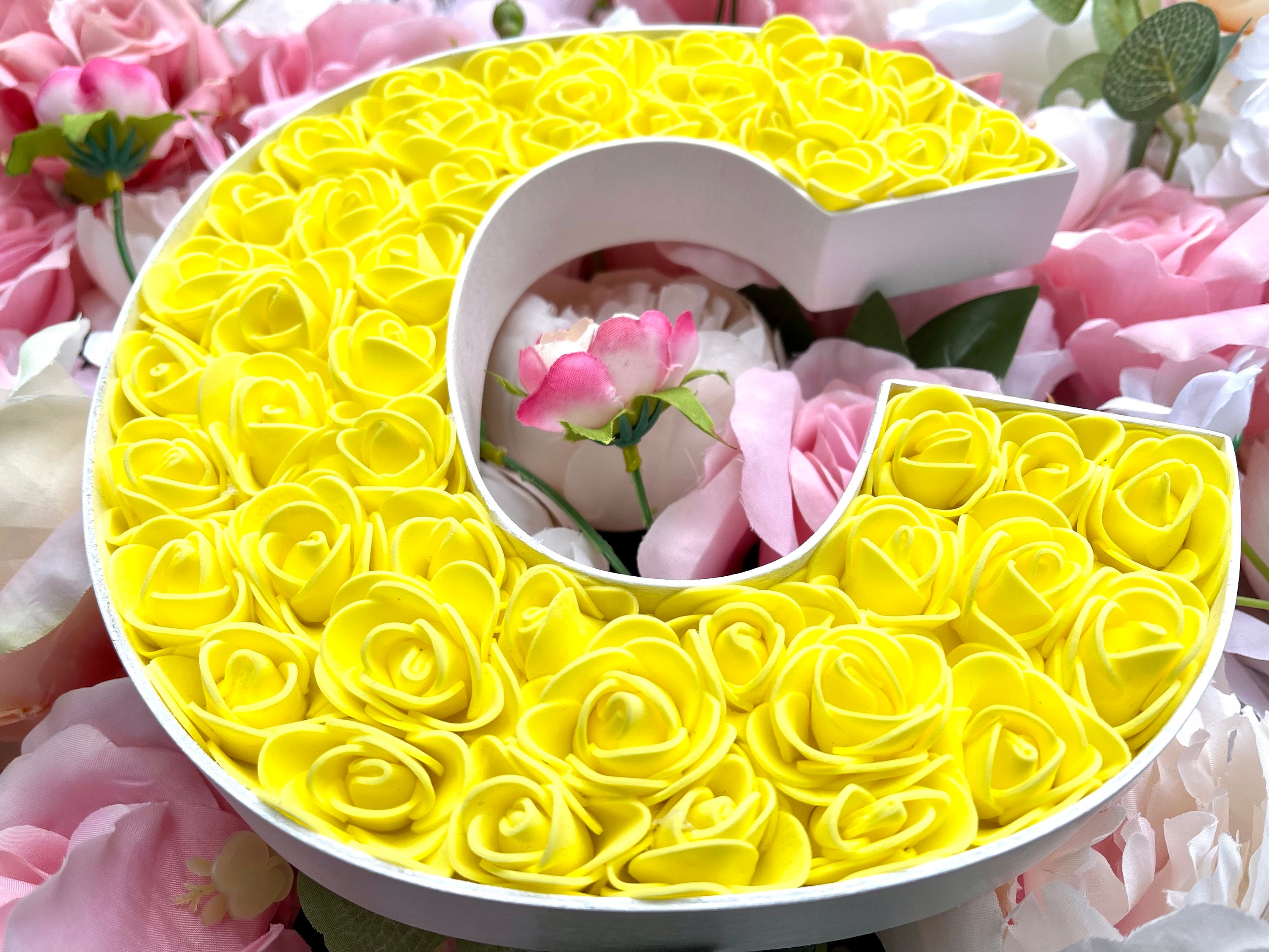 Yellow Rose Decor Yellow Bedroom Decor Sunshine Yellow Etsy UK