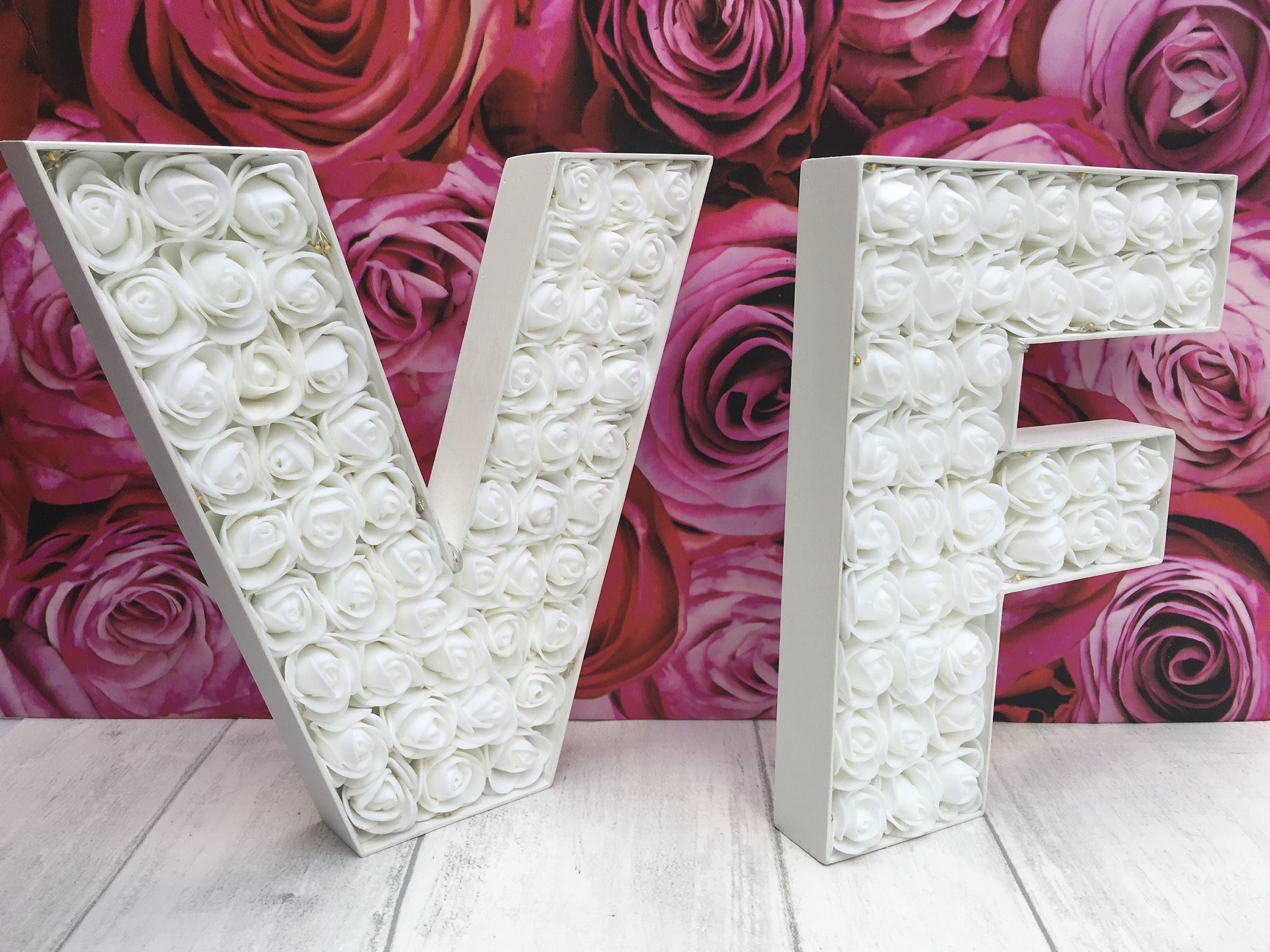 Light up Letter V Barn Wedding Decor Illuminated Wedding Etsy UK