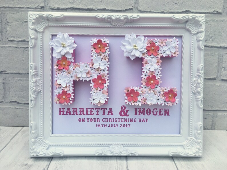 Christening Gift for Twins Christening Gift for Sisters Etsy