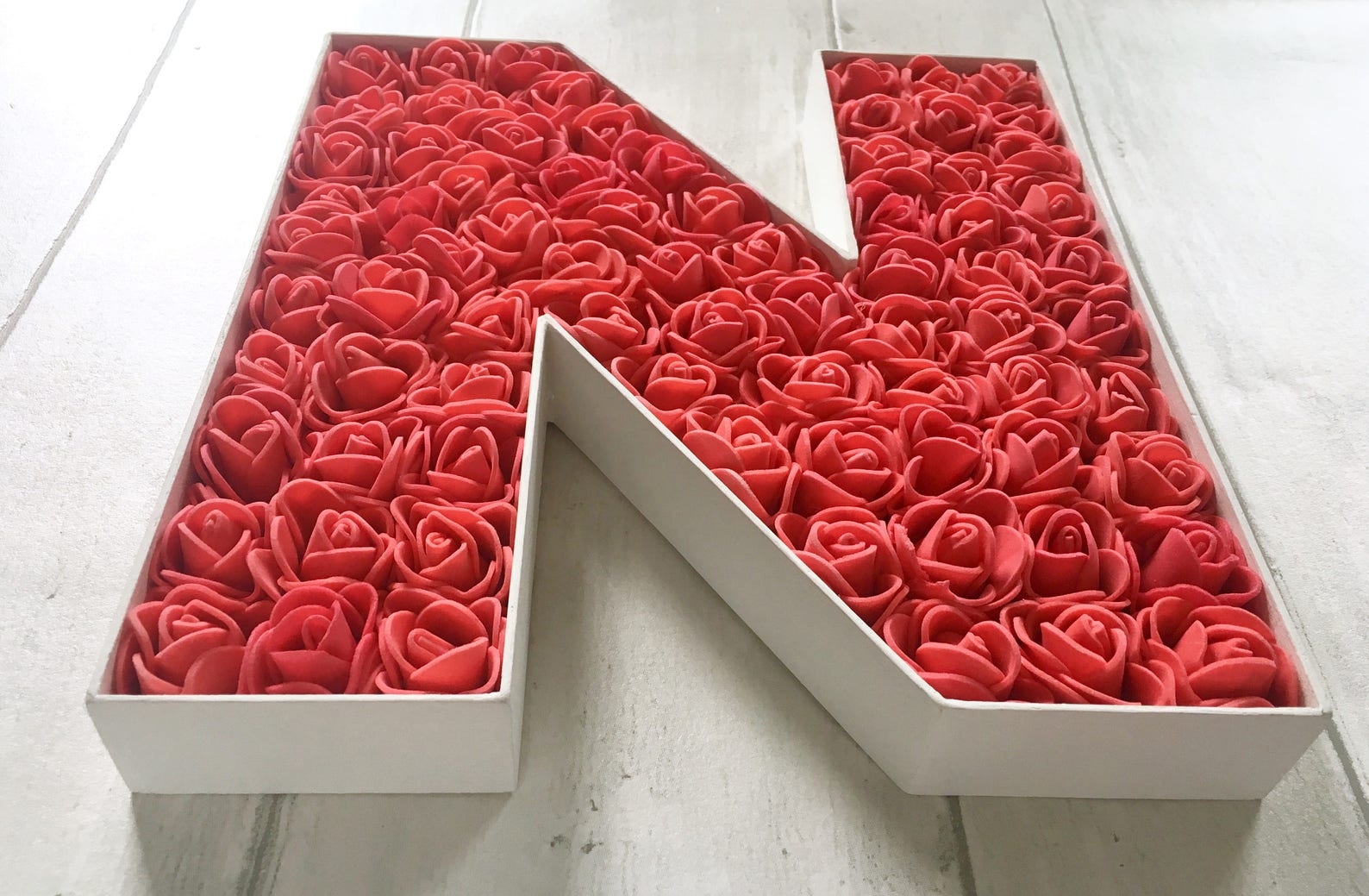 Red Rose Decor Red Rose Home Decor Red Bedroom Decor Etsy