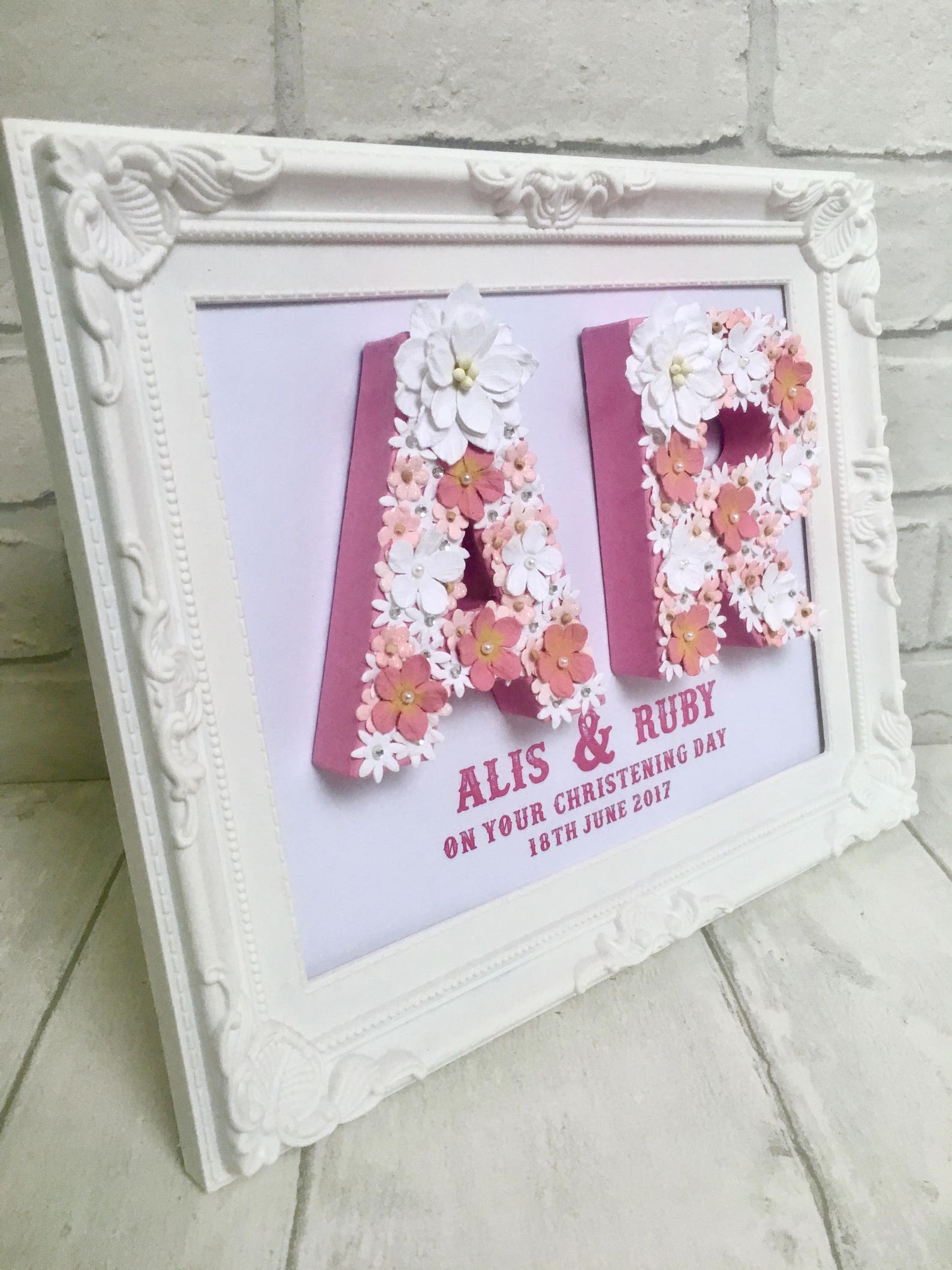 Christening Gift for Twins Christening Gift for Sisters Etsy