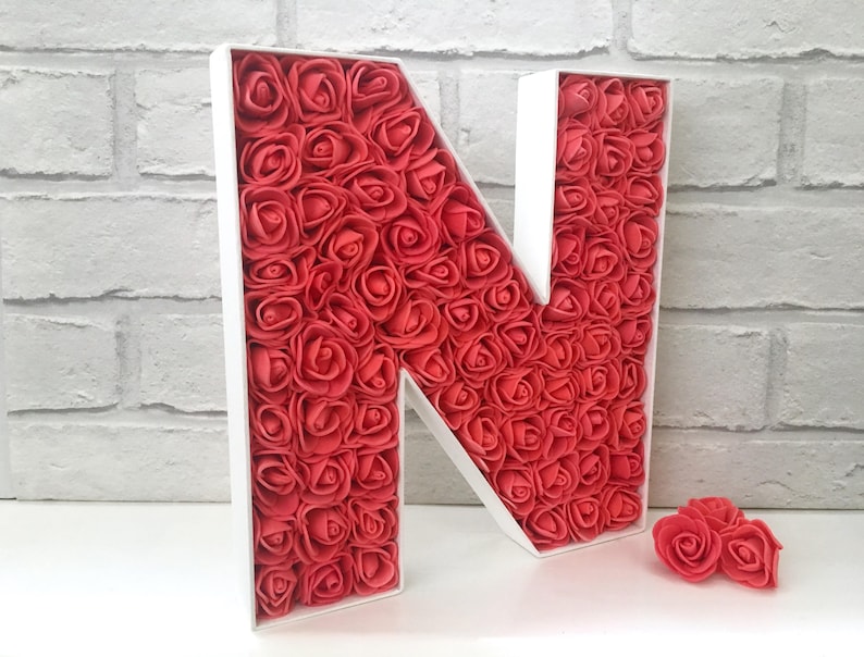 Red Rose Decor Red Rose Home Decor Red Bedroom Decor Etsy