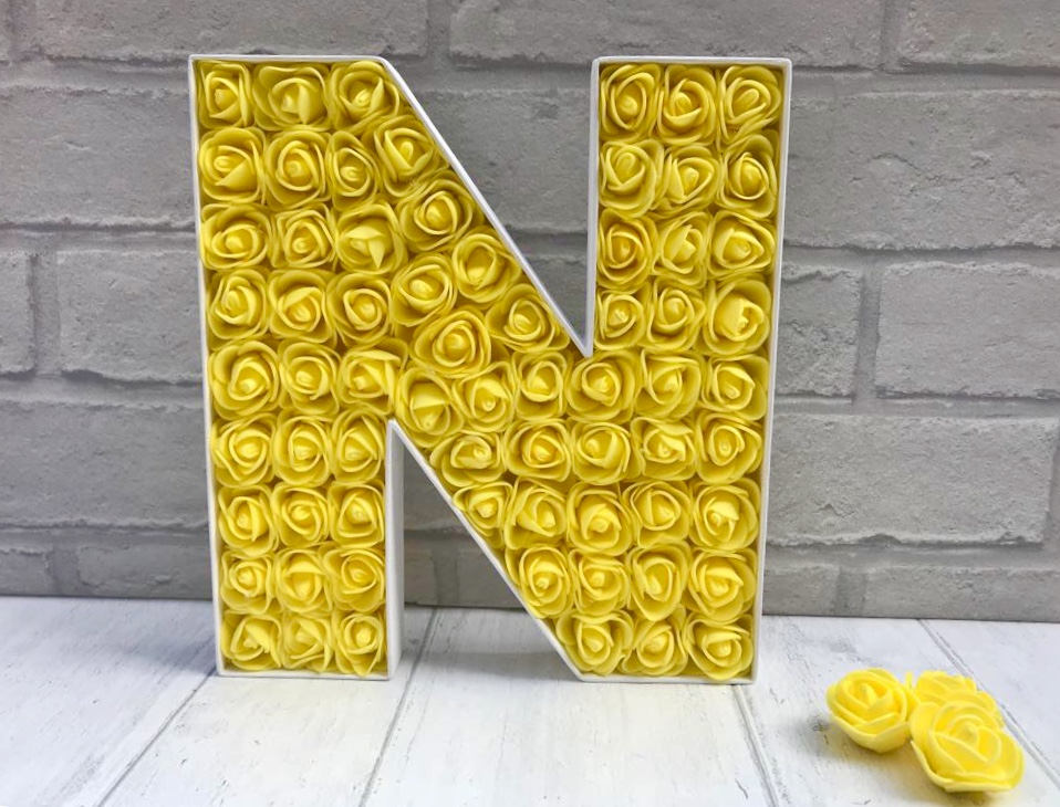 Yellow Rose Decor Yellow Bedroom Decor Sunshine Yellow Etsy UK