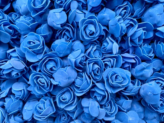 Dark Blue Artificial Roses 3cm Dark Blue Foam Roses Dark - Etsy Dark Blue Artificial Roses 3cm Dark Blue Foam Roses Dark - Etsy