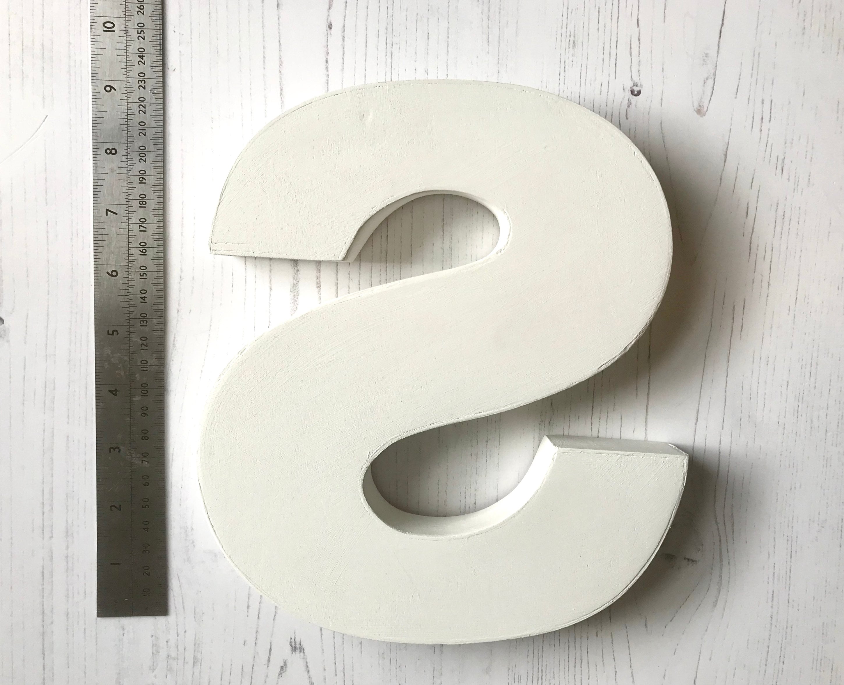 Free Standing Wooden Letters for Wedding Table Centerpiece, Wood