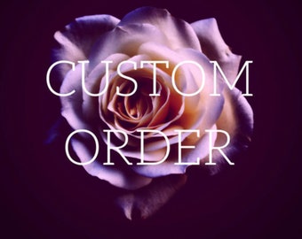 Custom listing for Laura