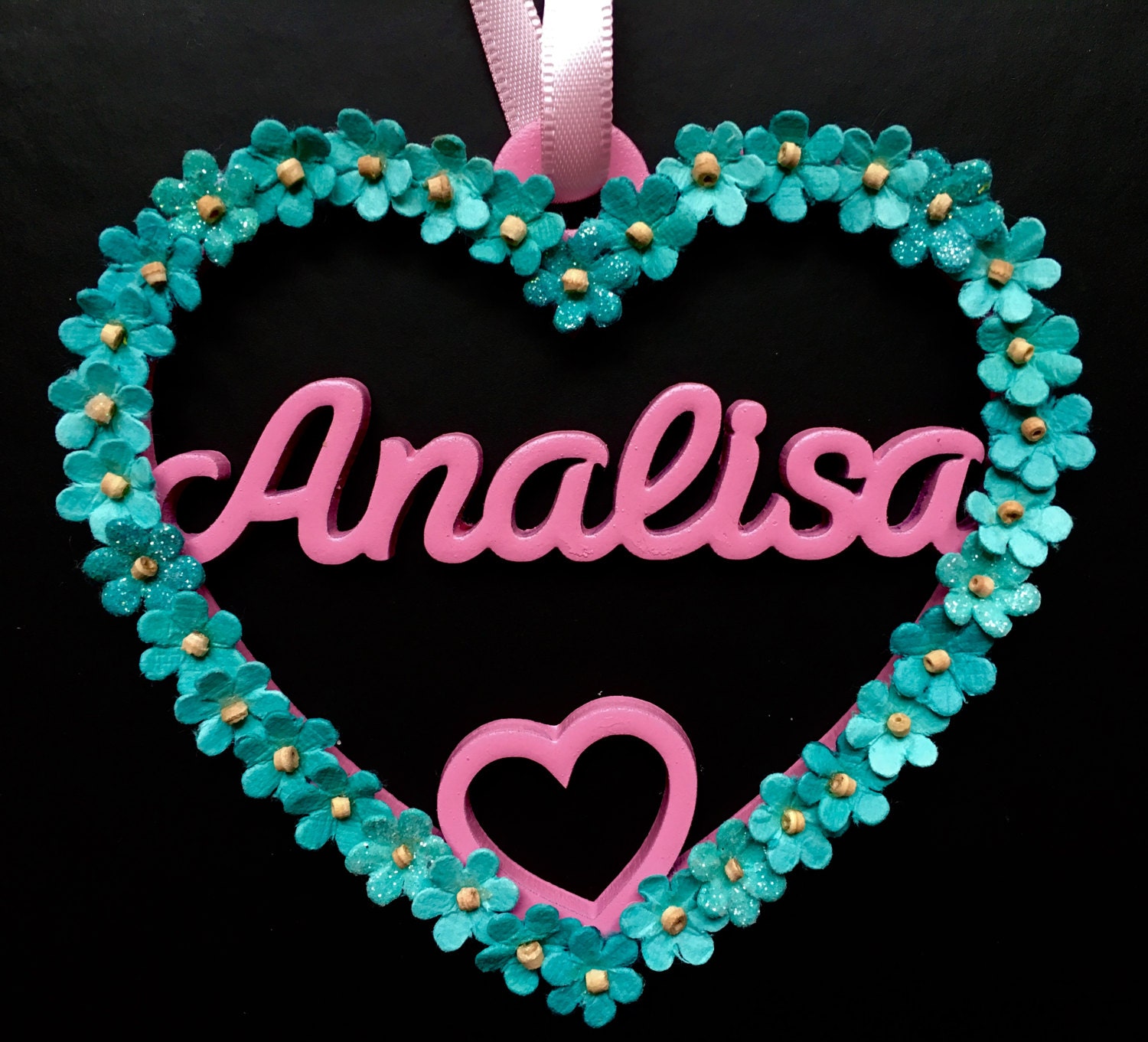 Personalised Name Heart Personalised Heart Heart Name Etsy