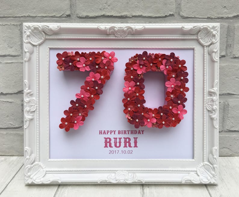 unusual 70th birthday gifts for her