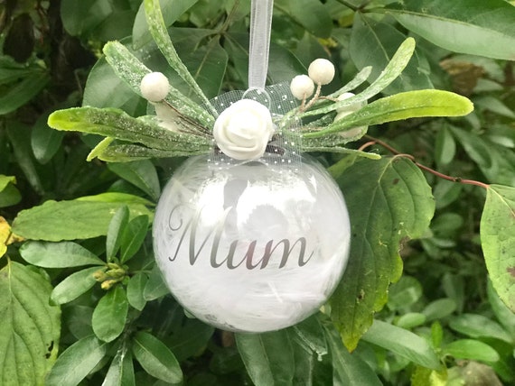 special mum christmas bauble