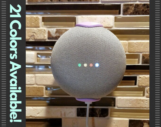 Google Home Mini Wall Mount Google Home Ceiling Mount Etsy