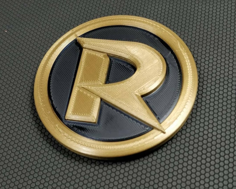 Robin R Insignia Emblema de Damian Wayne / Emblema de Robin / Insignia de Robin ...