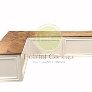 Banquette,Corner bench,kitchen seating,L shaped bench,breakfast nook, kitchen nook,bench,FREE SHIPPING,..!!!