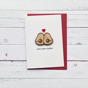 Let's Avo-Kuscheln Valentinstagskarte