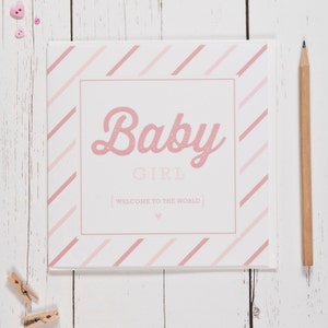 Nuova baby ragazza carta