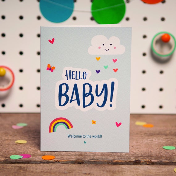 Hello Baby Card Hello Baby Card