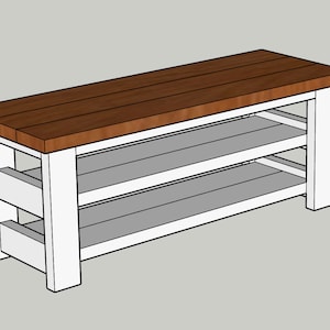 DIY WELCOME BENCH