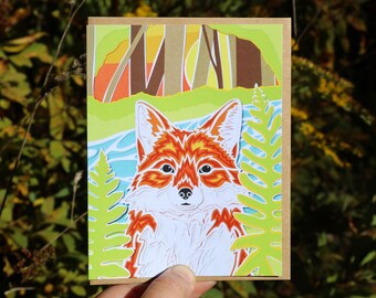 Red Fox Card Pack (4 Cards)