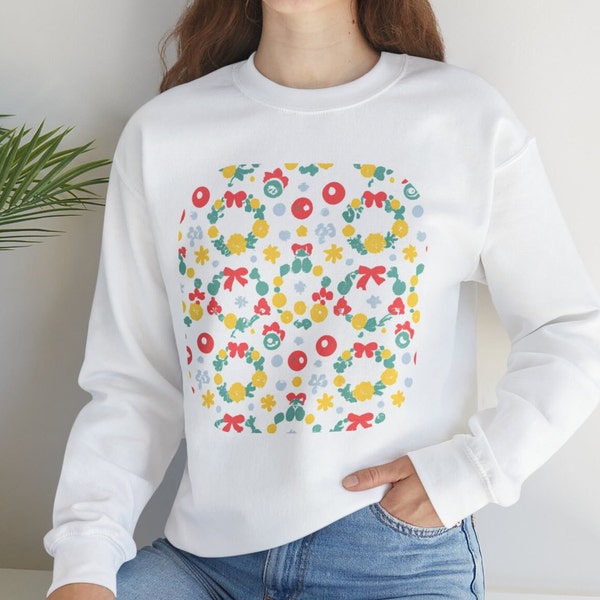 Simple Christmas Crewneck Sweatshirt